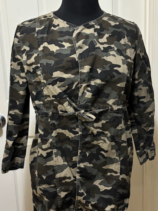 SHEIN Other - SHEIN Girls Camo Utility Jacket Size 11-12 Years 11-12Y EUR 152 Kids Cargo Coat